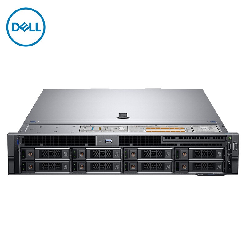 戴爾（DELL）PowerEdge R740 2顆5218R處理器,128G內存,6塊12T硬盤，H730P 控制器,4個 1Gb千兆網口，冗余電源 (1+1), 750瓦，原廠3年ProSupport 服務