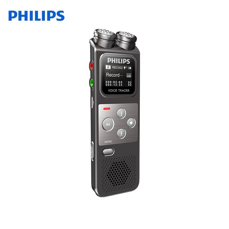 飛利浦（PHILIPS）VTR6900 錄音筆 學(xué)習(xí)記錄 會(huì)議采訪 高清錄音