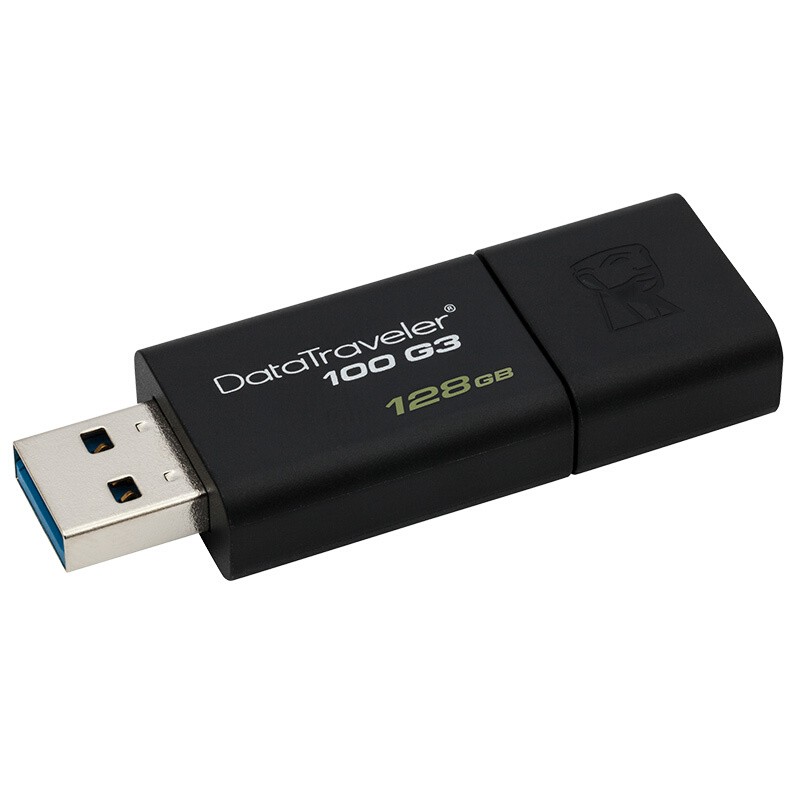 金士頓（Kingston）DT100G3/128GB USB3.0 U盤
