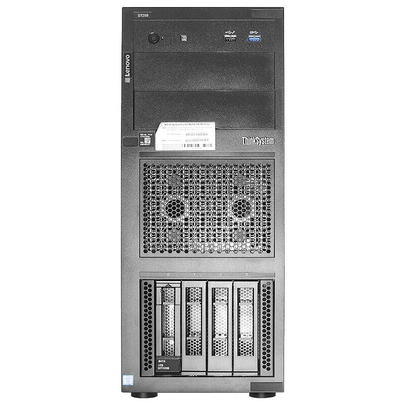 聯(lián)想（lenovo）ST258 塔式服務(wù)器 (E-2224/2*8GB DDR4/3*1TB SATA熱插拔硬盤(pán)/鍵鼠）