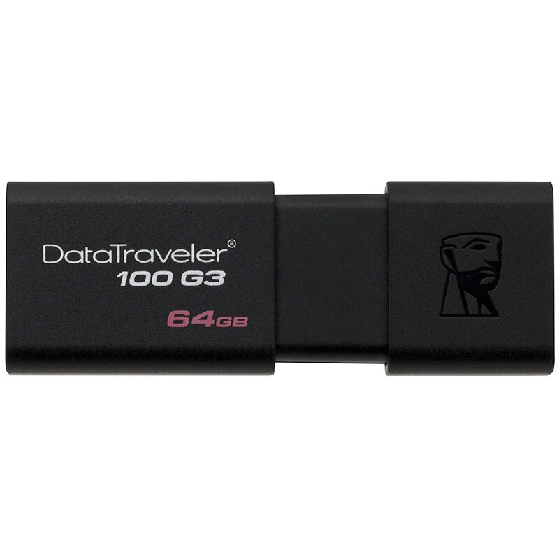 金士頓（Kingston）G3 64GB USB3.0 U盤 黑色