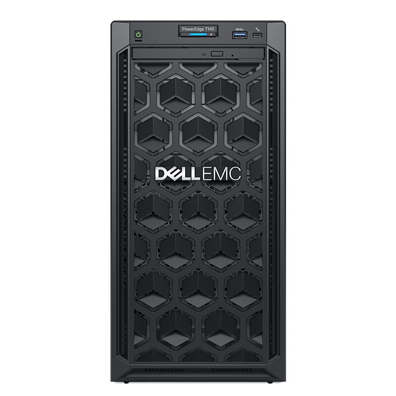 戴爾（DELL）PowerEdge T140 塔式服務(wù)器商務(wù)臺(tái)式機(jī)電腦主機(jī) 至強(qiáng)E-2246G 3.6G 六核 16G內(nèi)存/2*1TB硬盤(pán)/三年聯(lián)保