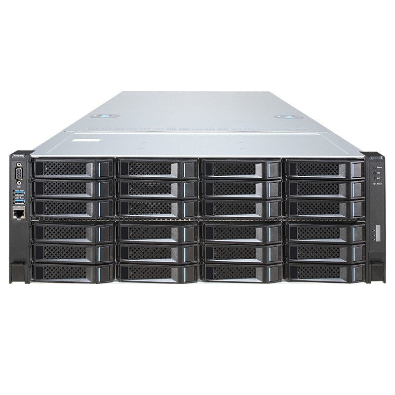 浪潮（INSPUR）NF8480M5 4U機架服務器 （至強金牌5218*4/4*32GB/2*480GB+5*1.2TB/RS0820P/4*800W)